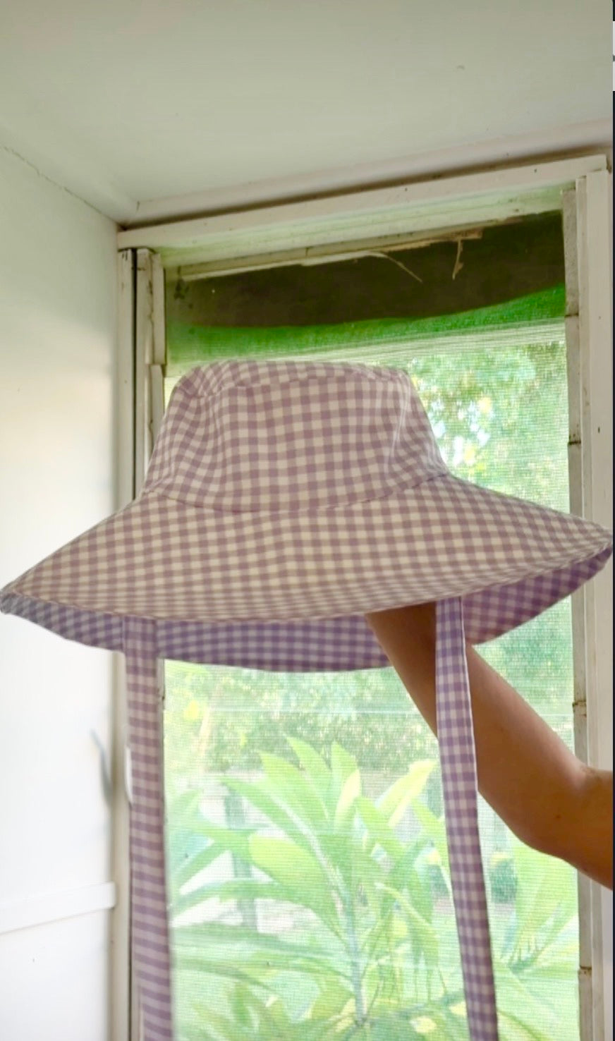 Wide Brim Sun Hat Digital Sewing Pattern