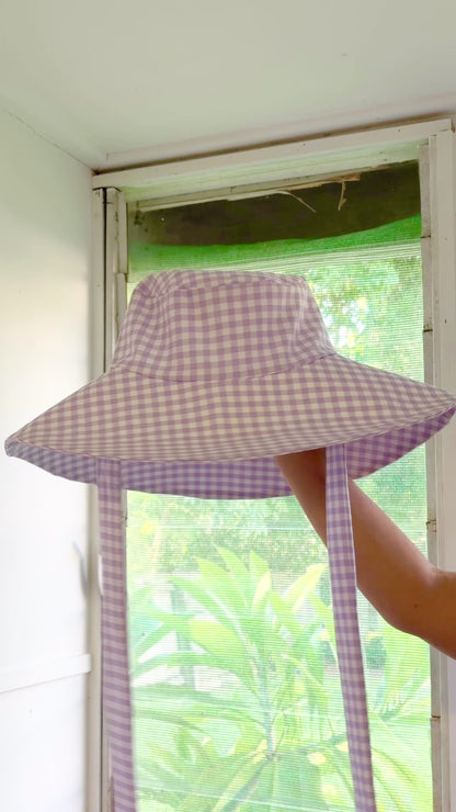 Wide Brim Sun Hat Digital Sewing Pattern